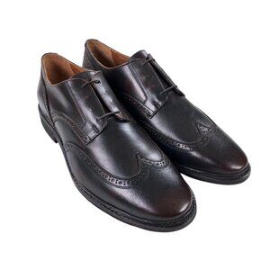 Frye Paul Wingtip Derby Dress Shoes Mens Size 13 D Antique Black NEW